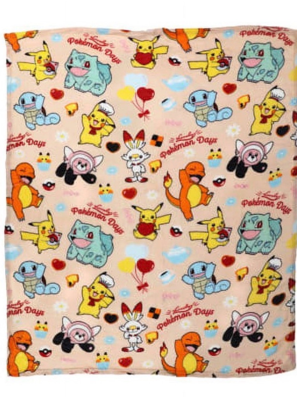 Sanrio Pokemon Silk Touch Throw 40" x 50"